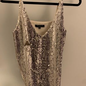Maven West sequins top